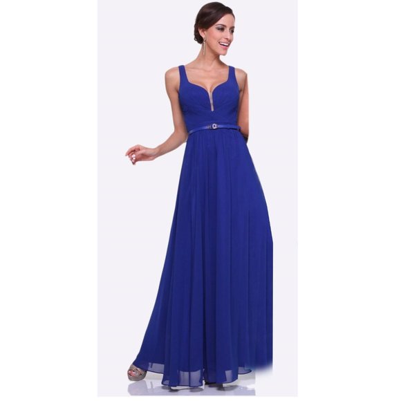 Cinderella Divine Dresses Wide Strap Semi Formal Gown A Line